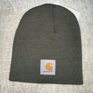 Carhartt Olive Green Beanie
